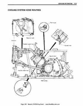 All Years Suzuki LT-A700 King Quad 700 Factory Service Manual, Page 445