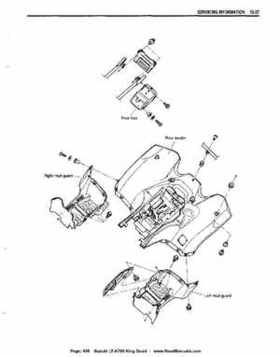 All Years Suzuki LT-A700 King Quad 700 Factory Service Manual, Page 449