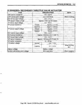 All Years Suzuki LT-A700 King Quad 700 Factory Service Manual, Page 469