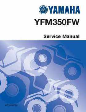 1987-1997 Yamaha Big Bear 350 4x4 service manual, Page 1