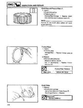 1987-1997 Yamaha Big Bear 350 4x4 service manual, Page 92