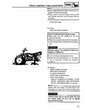 1987-1997 Yamaha Big Bear 350 4x4 service manual, Page 125