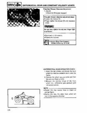 1987-1997 Yamaha Big Bear 350 4x4 service manual, Page 170