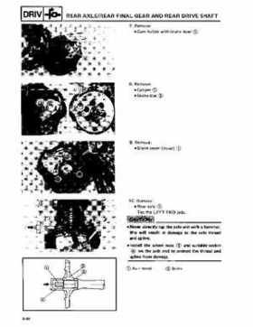 1987-1997 Yamaha Big Bear 350 4x4 service manual, Page 194