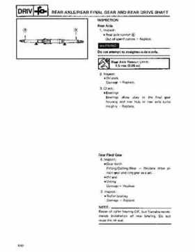 1987-1997 Yamaha Big Bear 350 4x4 service manual, Page 198