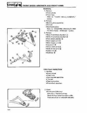 1987-1997 Yamaha Big Bear 350 4x4 service manual, Page 249