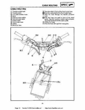 1987-2003 Yamaha YFZ350 Banshee supplementary service manual, Page 10
