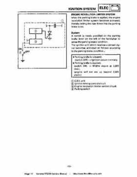 1987-2003 Yamaha YFZ350 Banshee supplementary service manual, Page 17