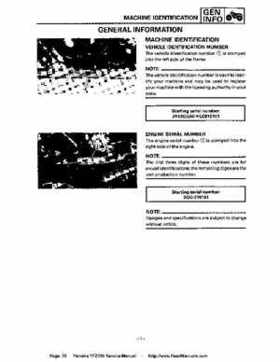 1987-2003 Yamaha YFZ350 Banshee supplementary service manual, Page 39