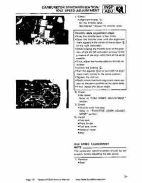 1987-2003 Yamaha YFZ350 Banshee supplementary service manual, Page 70