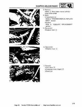 1987-2003 Yamaha YFZ350 Banshee supplementary service manual, Page 82