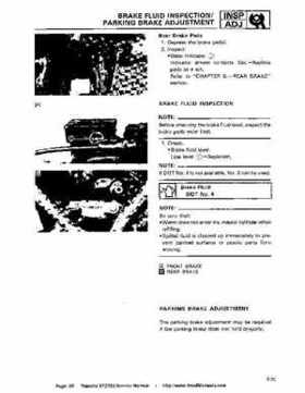 1987-2003 Yamaha YFZ350 Banshee supplementary service manual, Page 86