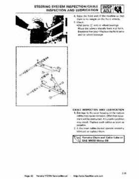 1987-2003 Yamaha YFZ350 Banshee supplementary service manual, Page 92
