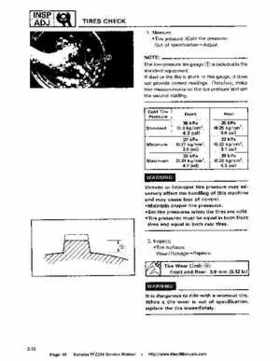 1987-2003 Yamaha YFZ350 Banshee supplementary service manual, Page 99