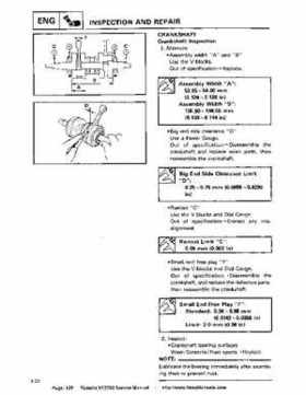 1987-2003 Yamaha YFZ350 Banshee supplementary service manual, Page 128
