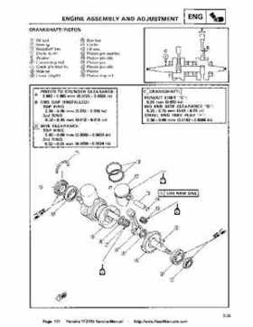 1987-2003 Yamaha YFZ350 Banshee supplementary service manual, Page 131