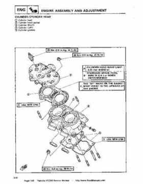 1987-2003 Yamaha YFZ350 Banshee supplementary service manual, Page 146
