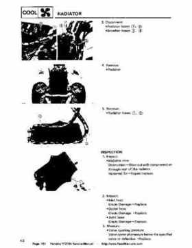 1987-2003 Yamaha YFZ350 Banshee supplementary service manual, Page 153