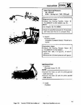 1987-2003 Yamaha YFZ350 Banshee supplementary service manual, Page 154