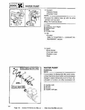 1987-2003 Yamaha YFZ350 Banshee supplementary service manual, Page 155