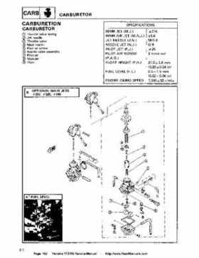 1987-2003 Yamaha YFZ350 Banshee supplementary service manual, Page 162