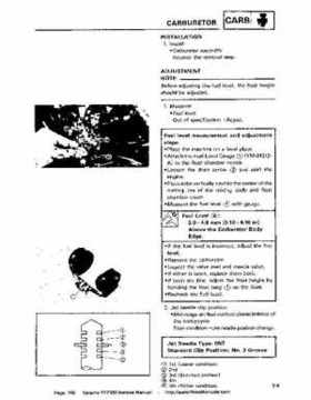 1987-2003 Yamaha YFZ350 Banshee supplementary service manual, Page 169