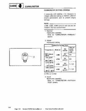 1987-2003 Yamaha YFZ350 Banshee supplementary service manual, Page 170
