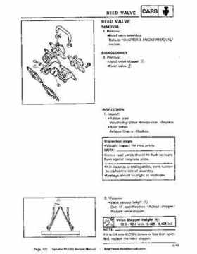 1987-2003 Yamaha YFZ350 Banshee supplementary service manual, Page 171