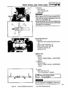 1987-2003 Yamaha YFZ350 Banshee supplementary service manual, Page 181