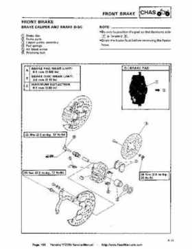 1987-2003 Yamaha YFZ350 Banshee supplementary service manual, Page 185