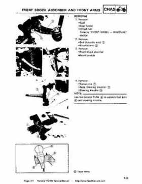 1987-2003 Yamaha YFZ350 Banshee supplementary service manual, Page 211