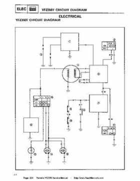 1987-2003 Yamaha YFZ350 Banshee supplementary service manual, Page 224