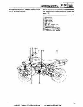 1987-2003 Yamaha YFZ350 Banshee supplementary service manual, Page 228