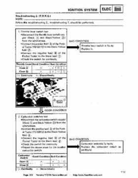 1987-2003 Yamaha YFZ350 Banshee supplementary service manual, Page 234