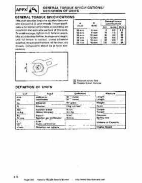 1987-2003 Yamaha YFZ350 Banshee supplementary service manual, Page 256