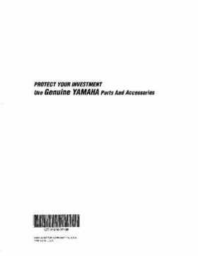 1987-2003 Yamaha YFZ350 Banshee supplementary service manual, Page 263
