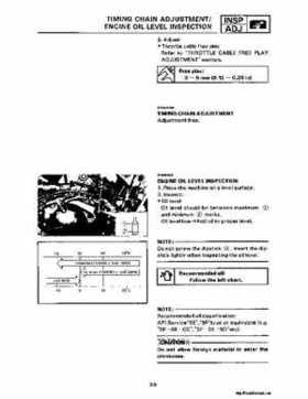 1987-2009 Yamaha ATV YFM350X Warrior Raptor Service Manual, Page 50
