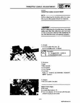 1987-2009 Yamaha ATV YFM350X Warrior Raptor Service Manual, Page 60