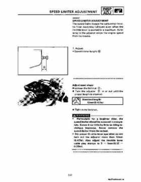 1987-2009 Yamaha ATV YFM350X Warrior Raptor Service Manual, Page 62