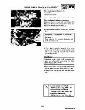 1987-2009 Yamaha ATV YFM350X Warrior Raptor Service Manual, Page 70