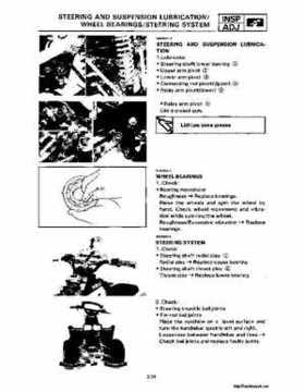 1987-2009 Yamaha ATV YFM350X Warrior Raptor Service Manual, Page 75