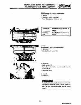 1987-2009 Yamaha ATV YFM350X Warrior Raptor Service Manual, Page 84