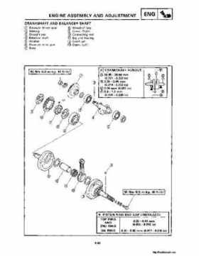 1987-2009 Yamaha ATV YFM350X Warrior Raptor Service Manual, Page 133