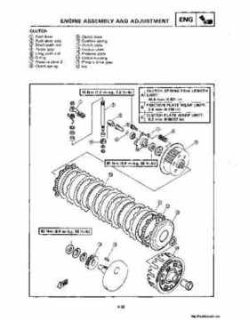 1987-2009 Yamaha ATV YFM350X Warrior Raptor Service Manual, Page 141