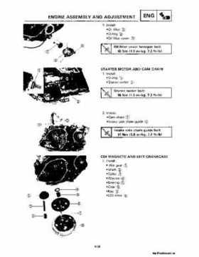 1987-2009 Yamaha ATV YFM350X Warrior Raptor Service Manual, Page 143