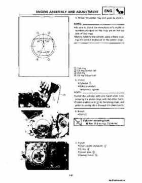 1987-2009 Yamaha ATV YFM350X Warrior Raptor Service Manual, Page 146