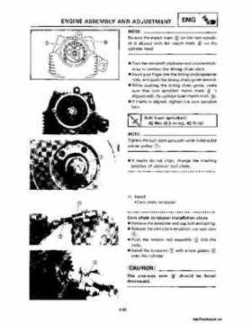 1987-2009 Yamaha ATV YFM350X Warrior Raptor Service Manual, Page 149