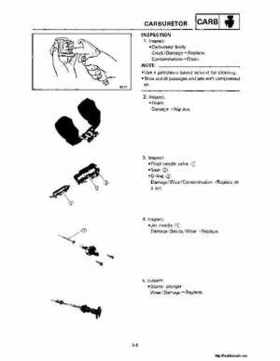 1987-2009 Yamaha ATV YFM350X Warrior Raptor Service Manual, Page 161