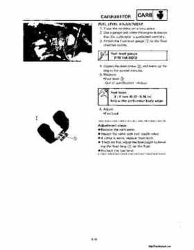 1987-2009 Yamaha ATV YFM350X Warrior Raptor Service Manual, Page 165