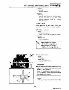 1987-2009 Yamaha ATV YFM350X Warrior Raptor Service Manual, Page 176